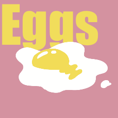 Fried eggs Sticker