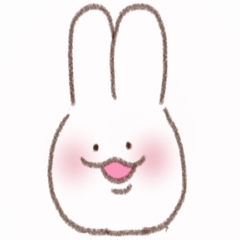 Loose and fluffy rabbit-chan