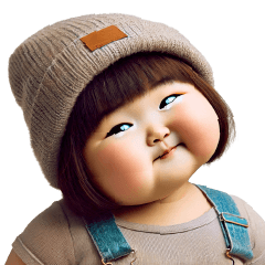 Chubby Funny face girl41 MINI(EN)