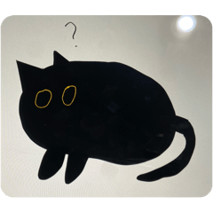 手繪黑貓1