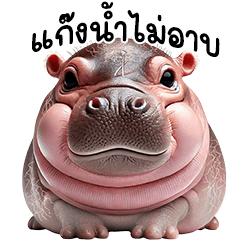 Moo Dang Baby Hippo TuaTueng