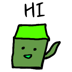 Greentea bag emoticon