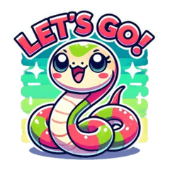 Adorable Snake Expressions