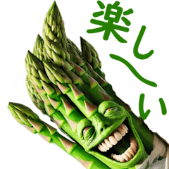 Vegetable Zombie: Asparagus