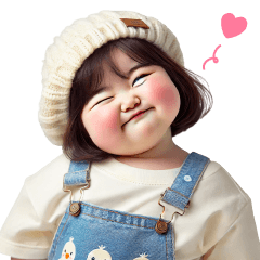 Chubby Funny face girl42 MINI(EN)