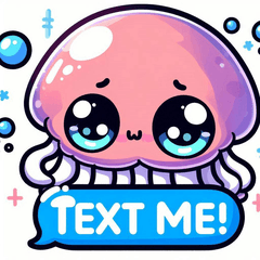 Teary Jellyfish Stickers@SFW