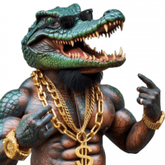 Crocodile King, Wealthy