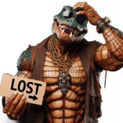 Crocodile King, Lost