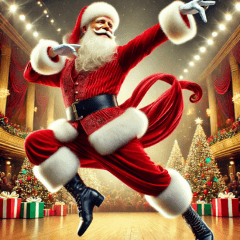 Dancing Santa Claus