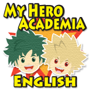 My Hero Academia English Sticker