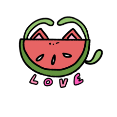 watermelon kitty