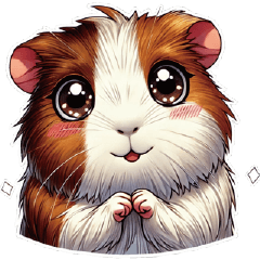 Adorable English Guinea Pig