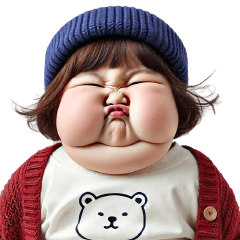 Chubby Funny face girl43 BIG(TW)