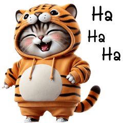 Cat Tiger Costume (ENG)