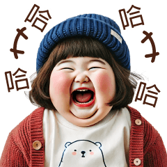 Chubby Funny face girl43 MINI(TW)