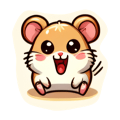 cute many hamster