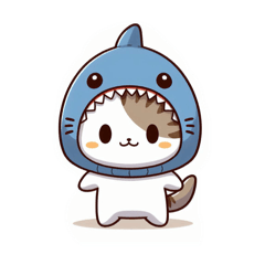 鯊魚貓咪唷