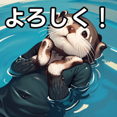 talkative sea otter