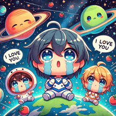 淚眼宇宙貼圖@SFW