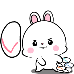 Lovely Rabbit 13 : Effect Stickers