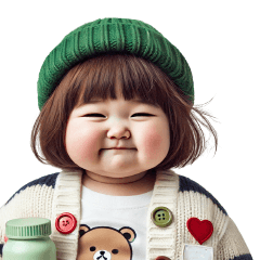 Chubby Funny face girl44MINI(EN)