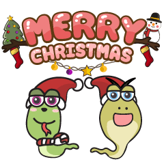 Bob and Bean Christmas Snakes