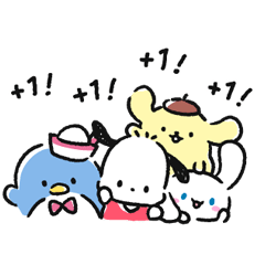 Animated Small Sanrio characters