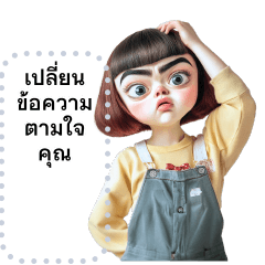 มะพร้าวแก้ว : เปลี่ยนข้อความตามใจนึก