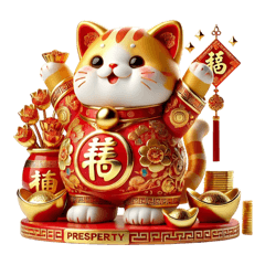 attract wealth cat