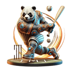 baseball panda A