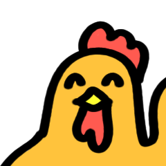 Fun Chicken Stickers