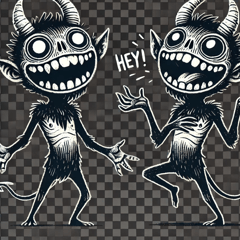 Unleash Emotions: Demon Stickers