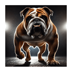 english bulldog A