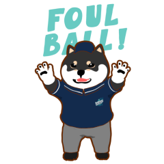 Shiba Inu Baseball Umpire