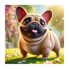 Cute french bulldog A