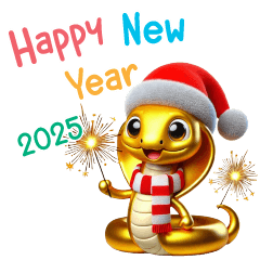 Happy Year of the Snake 2025 (Big)