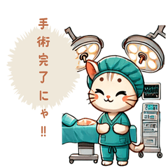 Cat Doctor Sticker