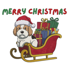 Cockapoo Christmas Theme