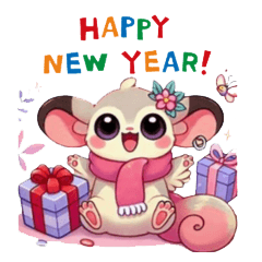 Sugar glider : Christmas and New Year