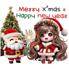 Santa Girl: Happy New Year (mini)