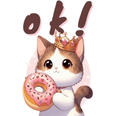 Cats Who Love Tiaras and Donuts