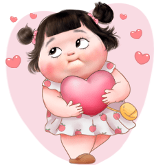 มดตะนอย คิ้วเกิร์ล 2 บิ๊ก สติกเกอร์