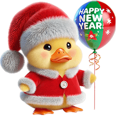 Ducky Merry Christmas&Happy New Year