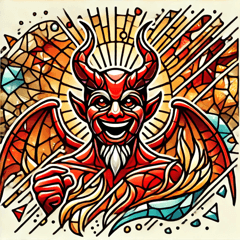 Must-Have Stained Glass Devil Emotions