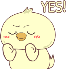 Adorable chick 3 : Pop-up stickers