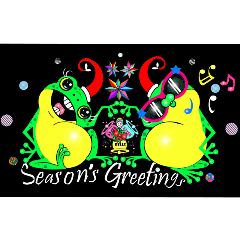 Shirley created Christmas stickers 6