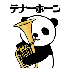 Tenor Horn and Panda