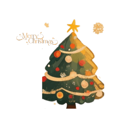 Christmas stickers 1