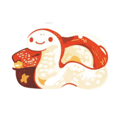 Year of the Snake New Year stickers