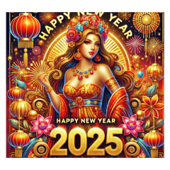 2025新年快樂-維納斯女神